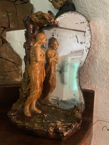 Miroir table art nouveau - table,