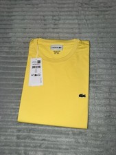 T-Shirt Coton Pima Jaune Neuf