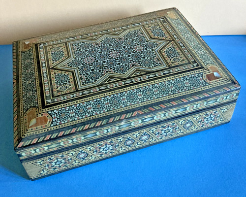 Vintage boite micromosaïque - vintage,