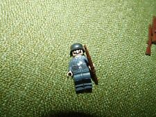 BricksStuff German Wehrmacht Soldier With BrickArms With Rifle! N.3