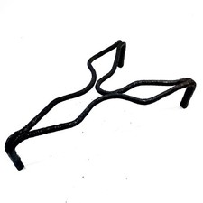 Antique 18th Century Wrought Iron Holder Folk Art Iron Rest 8