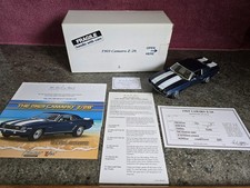 Danbury Mint 1969 Camaro Z/28 "DUSK BLUE" w/ Paperwork 1:24 "L@@K"!