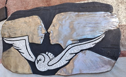 Vallauris plaque murale