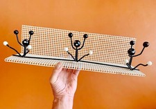 PORTE-MANTEAUX MURAL MÉTAL &