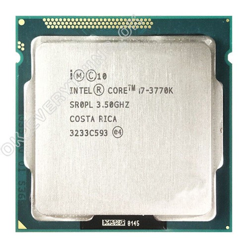 Intel core 3770k 2500k - core, i7-3770k