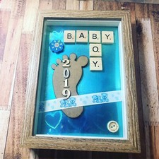 Cadre coffret art galet