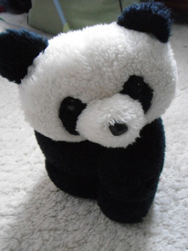 Jolie peluche panda assis - jolie,