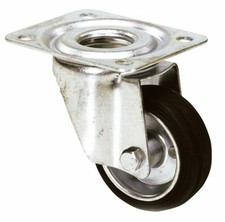 Roulette pivotante 100X30 bande caoutchouc 100 Kg