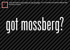 (2x) Got Mossberg autocollant