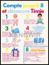 AD Print AD ""Tinnie"" Vintage 80's PUB Doll *