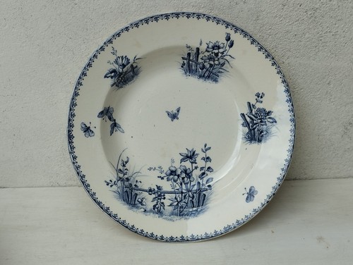 Assiette creuse sarreguemines - assiette,