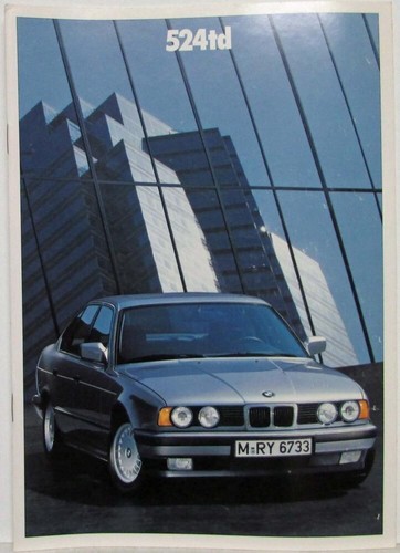 1988 bmw 524td - bmw,