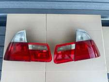 BMW E46 WAGON TOURING CLEAR TAIL LIGHT LIGHTS OEM