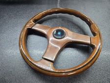 Nardi Genuine Gara 3 Type 3 Wood Steering Wheel 365mm USED