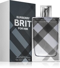 "BURBERRY BRIT FOR HIM" POUR HOMME Eau de Toilette 100 ML. Neuf sous Blister