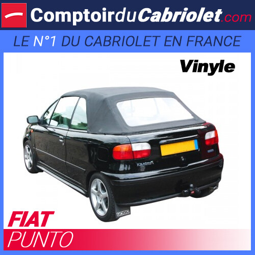Capote noire pour fiat - capote,