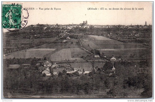 Langres vue prise - -,