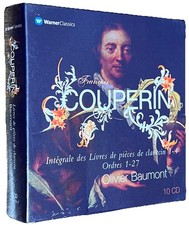 FRANCOIS COUPERIN: Livres de pieces de clavecin Olivier Baumont 10 CD Box Set