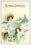 Embossed Card - Birthday