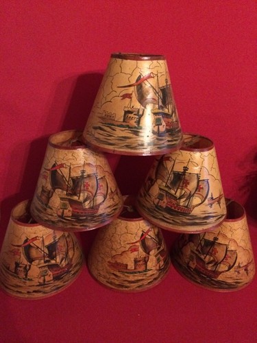 Abat jour anciens pour lampe - pour,