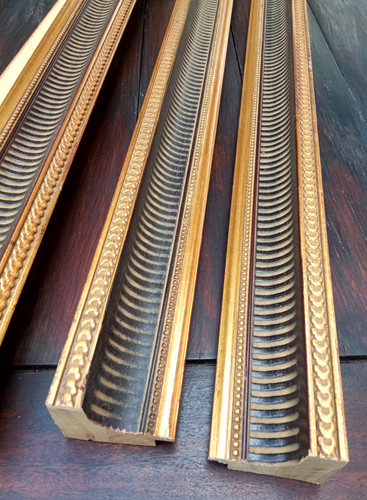 Lot baguettes en bois - de,