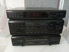 Sony HST-471 Dual Deck HiFi Stereo System Cassette Radio Amplifier
