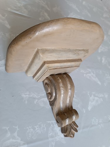 Console murale bois peint - console, en