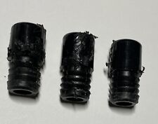 3x Ikea Stoppers for Brimnes Wardrobe, Plastic, Black Part # 123840