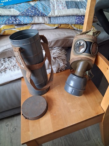 Militaire masque gaz ww2 - militaire, à