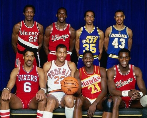 1985 slam dunk - erving,