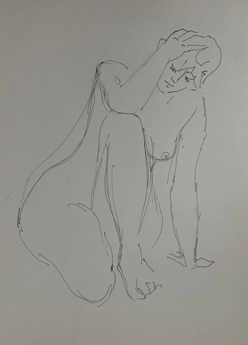 Très beau dessin féminin - très,