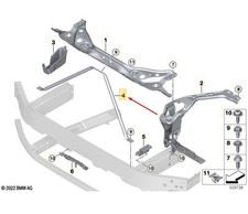 BMW X1 U11 Front Strut Fouloir