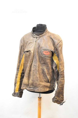 Men moto guzzi leather - men's,