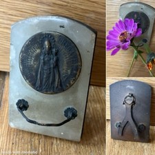 Plaque Reliquaire & marbre et