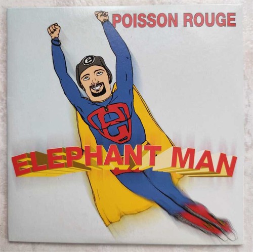 Poisson rouge elephant man - -,