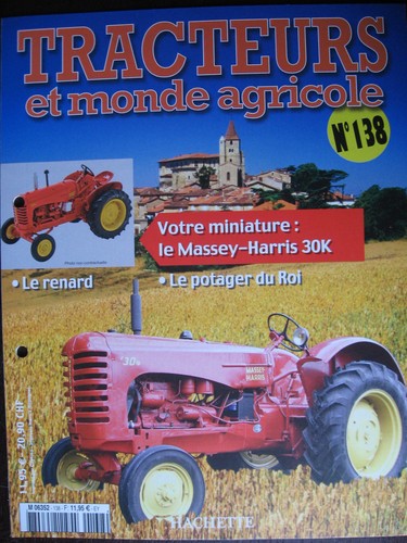 Fascicule 138 tracteurs - fascicule, et