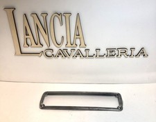 chrome license plate holder Lancia Flavia Fulvia 