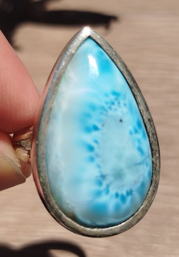 13g grande bague larimar - grande,