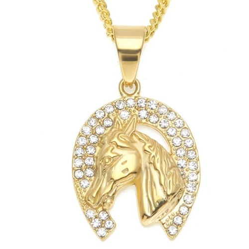 Collier fer cheval - fer, à