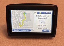 TomTom Live Via 120 GPS Satnav UK ROI & Europe Maps 4EJ41 Unit 