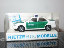 RIETZE CAR 50570 FORD MONDEO POLICE / POLICE 1/87 NEW