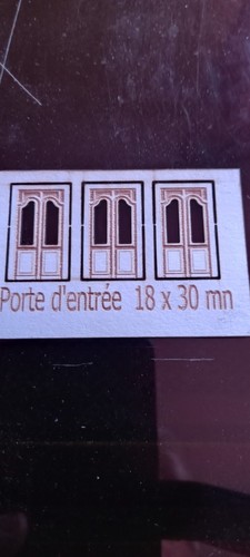 Décor porte entrée - porte, d'entrée