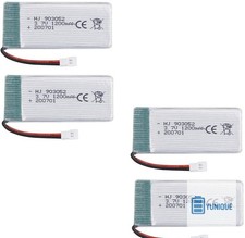 Lot batteries lipo 3 - lipo, 3.7v