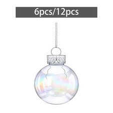 Boules de Noël irisées