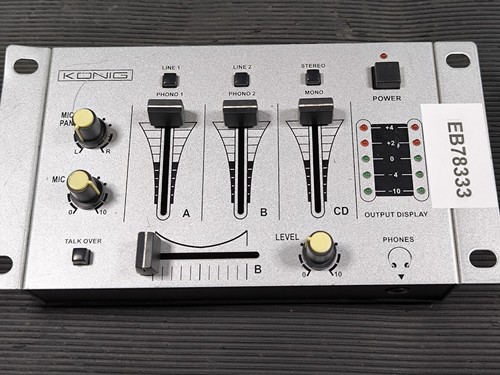 Djmixer10 table mixage - kn-djmixer10,