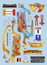 DECALS 1/43 PEUGEOT 207 S2000 #8 LOIX - RALLYE IRC D'YPRES 2009 - COLORADO 43253