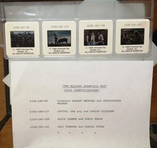 MIRACLE BEANFIELD WAR robert redford 4x slides slide cinema 