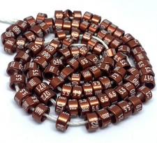 promo 50% Bagues oiseaux en aluminium 2022 canaris exotique perruche(2.5mm..9mm)