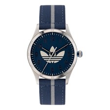 Montre ADIDAS Homme CODE FOUR Tissu Bleu / Gris