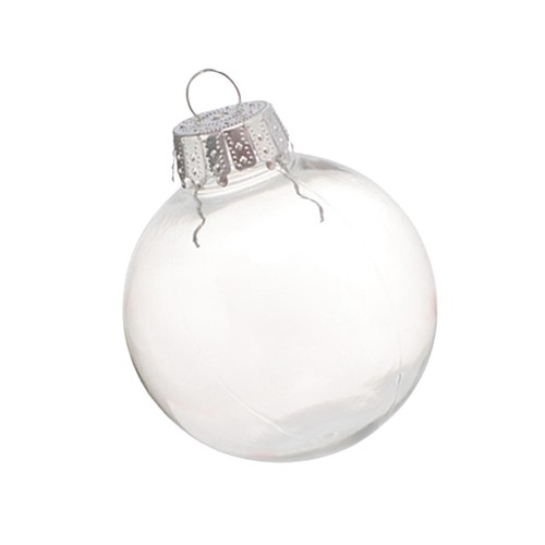 Boule noël transparente - de,